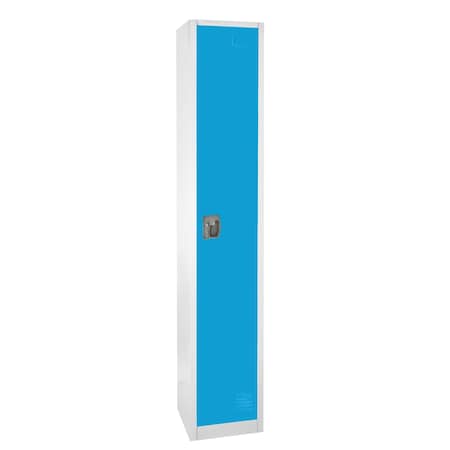 Adiroffice 12 in W, 12 in D, 72 in H, Steel ADI629-201-BLU-2PK